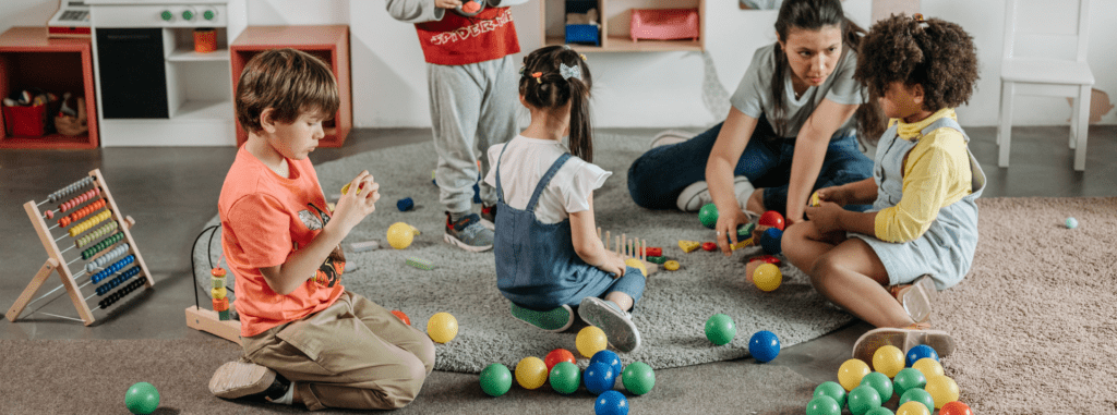 Kids and toys